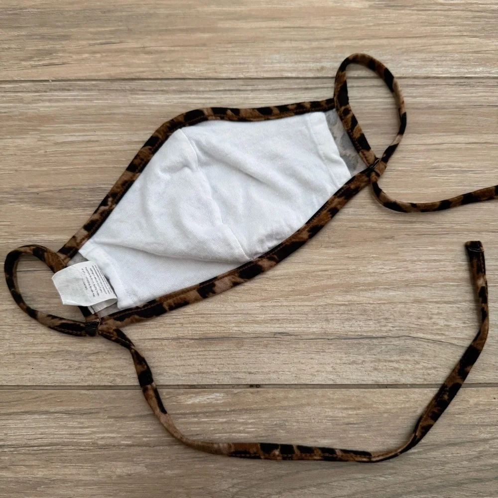 Nordstrom Leopard Print Face Mask